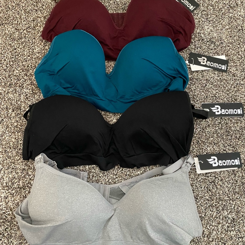 Baomosi Nursing Bra 4 Pack *Brand New*